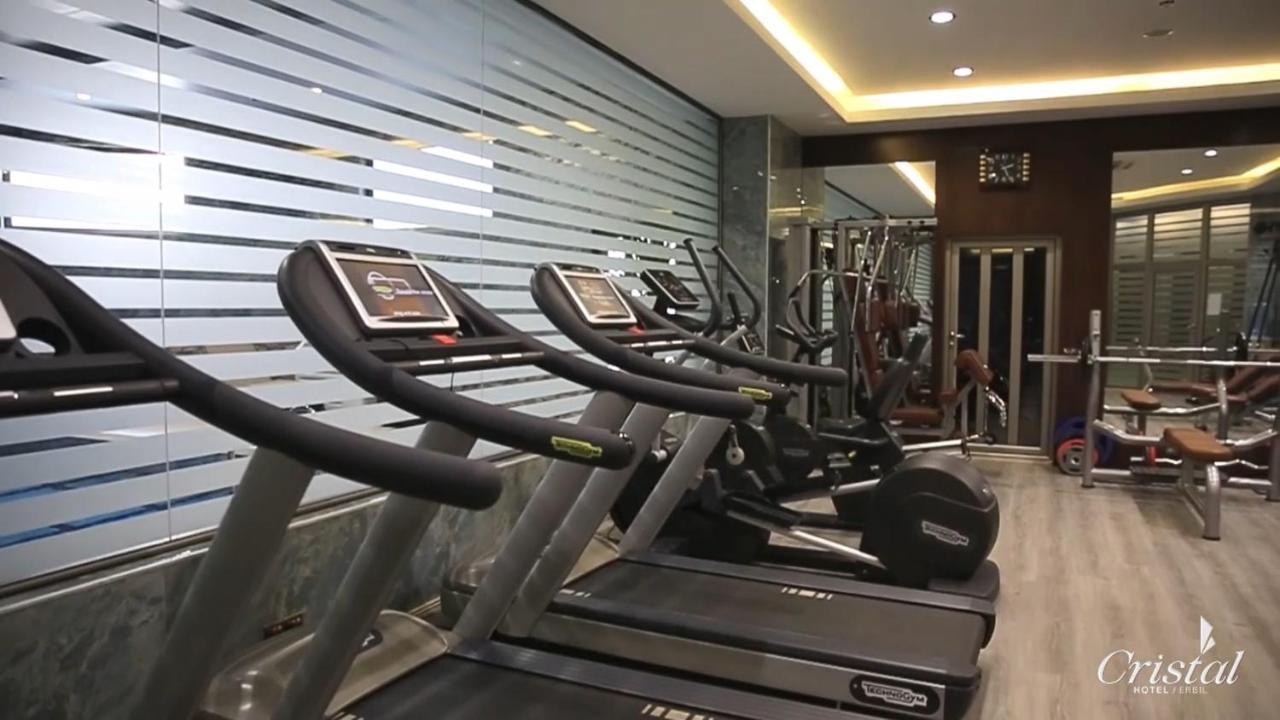 Cristal Erbil Hotel Exterior foto The gym at the hotel